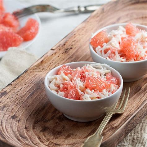 Salade De Pamplemousse Crevettes Et Crabe Cuisine Az