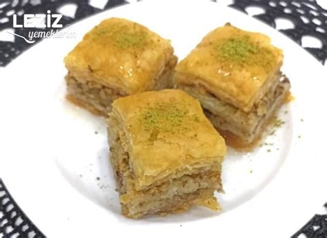 Kolay Baklava Tarifi Evde Baklava Nasıl Yapılır Leziz Yemeklerim