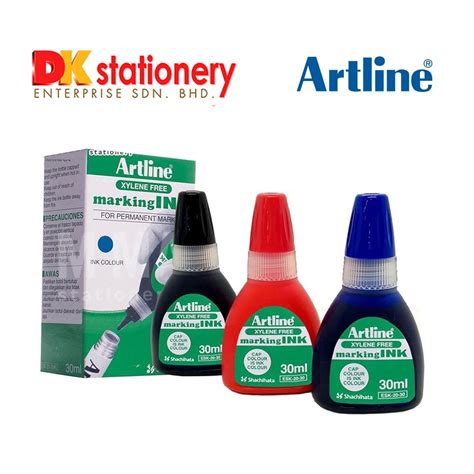 Artline Permanent Marking Ink Refill Ml Ml