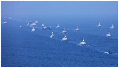 The Chinese Navys Dual Aircraft Carrier Formation Appeared In The Pacific Ocean And Shocked The