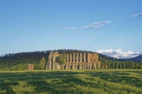 Italia Tuscany Abbazia San Galgano Foto Gratis En Pixabay Pixabay