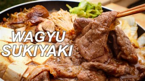 Sukiyaki Recipe Japanese Hot Pot すき焼き Youtube