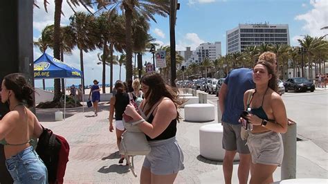 Spring Break 2021 Fort Lauderdale Beach Youtube