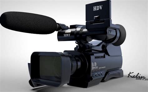 Sony Camera 3d Model