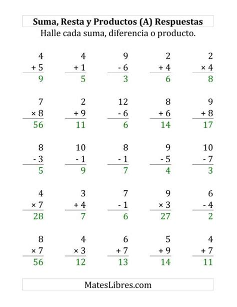 Suma Resta Multiplicacion Y Division De Fracciones Ejercicios Pdf