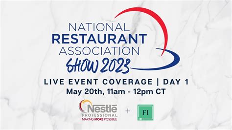 National Restaurant Association Show 2023 Day 1 Youtube