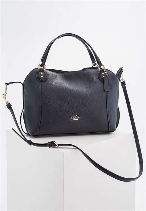 Сумка Coach, цвет: синий, CO069BWZOT54 — купить в интернет-магазине Lamoda
