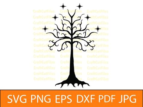 Tree of Gondor SVG Tree of Gondor Clipart Tree of Gondor - Etsy