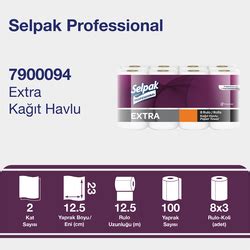 Selpak Professional Extra Rulo Havlu Li Fiyat