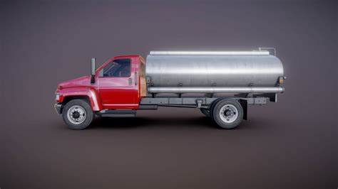 Industrial Tanker Truck 3d Model By Veaceslav Condraciuc