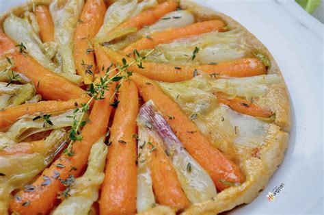 Tarte Tatin Integrale Con Carote Novelle E Cipollotti Profumo Di