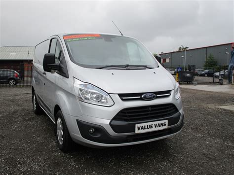 Ford Transit Custom Trend L H Swb One Owner In Silver Fsh For Sale