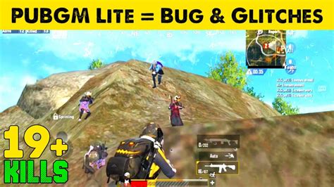 PUBG Mobile Lite Means Bug Glitches PUBG Mobile Lite Full Rush