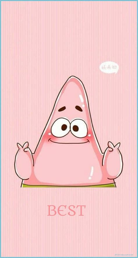 Download Patrick Star Cute Matching Best Friend Wallpaper Wallpaper | Wallpapers.com