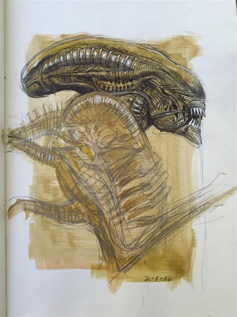 Xenomorph Alien By Alexruizart On Deviantart