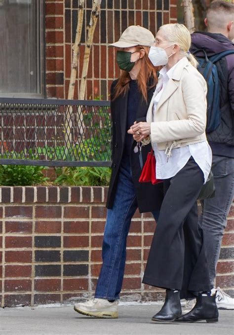 Julianne Moore And Ellen Barkin Out In New York 05 05 2023 CelebMafia