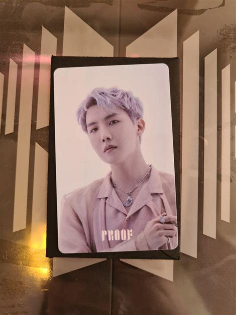 Wts Rare Bts Proof Standard Hybe Insight Lucky Draw Pc Hobi