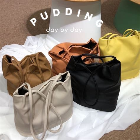ใส่โค้ด Kss800 เหลือ 272 Pudding Bag กระเป๋า Everyday Bag ที่ถูกต้อง