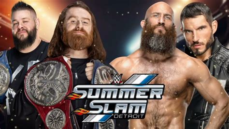 Wwe Summerslam Match Card Winners Surprises Full Results Roman Reigns