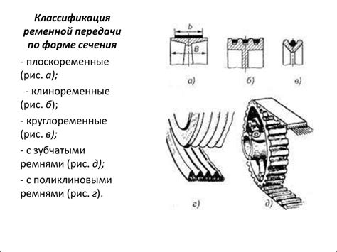 Ременные передачи - презентация онлайн