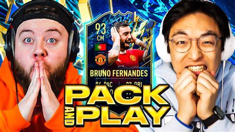 Tots In A Pack Tots Bruno Fernandes Pack And Play Vs Itsjames Youtube