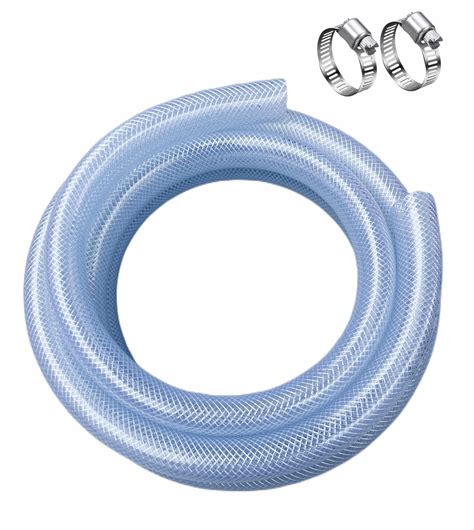 Snapklik High Pressure Braided Clear Flexible Industrial Pvc