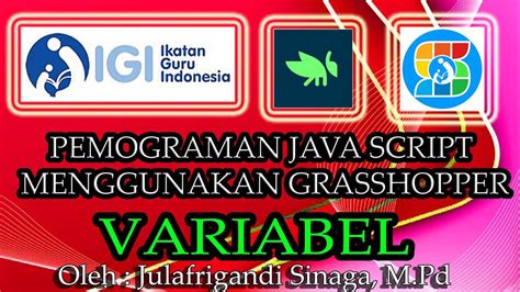 Tugas A Sagusanov Coding Variabel Java Script Dengan Grasshopper