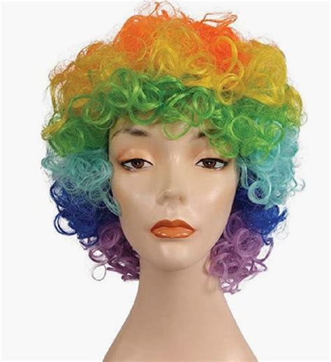 Lacey Wigs Long Curly Clown Wig Imaginations Costume And Dance