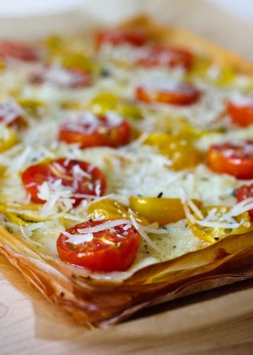 Tasty Palettes Vegetarian Phyllo Pizza