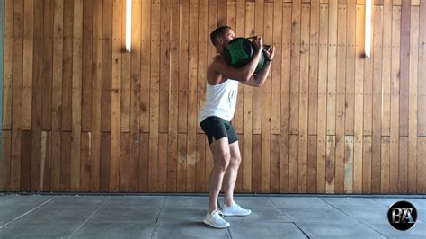 Sandbag Clean Squat Youtube