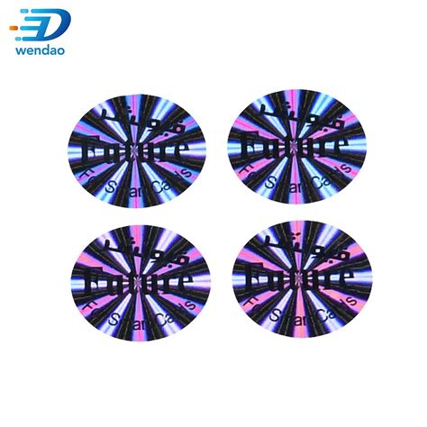 Custom D D Hologram Stickers Silver Gold Hologram Labels China