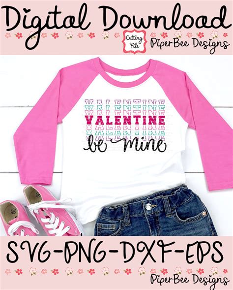 Be My Valentine Svg Valentines Day Svg Valentine Be Etsy