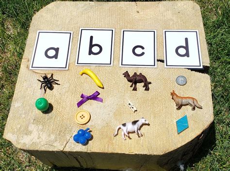 Montessori Objects Letter Matching Beginning Sounds Objects Etsy