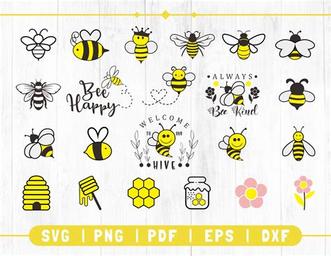 Svg De Abeja Paquete Con Letras De Abeja Svg Tipo Abeja Svg Etsy M Xico