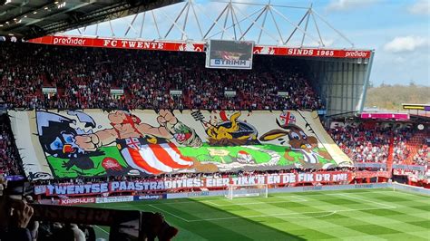 De Sfeeractie En Goal Boadu Sfeerverslag Fc Twente Heracles Youtube