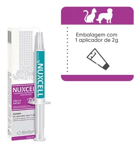 Nuxcell Plus Adjuvante Simbi Tico Para C Es E Gatos Gr