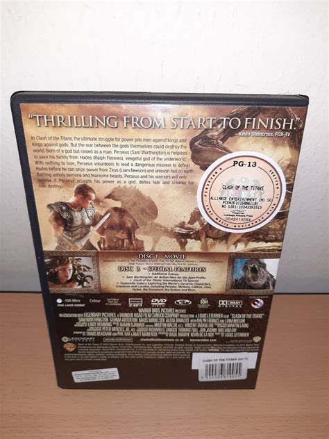 Dvd Clash Of The Titans Hobbies Toys Music Media Cds Dvds On