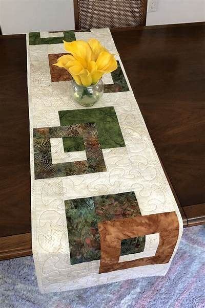 Modern Quilted Table Runner Rainbow Table Runner Grey Table 27c Artofit