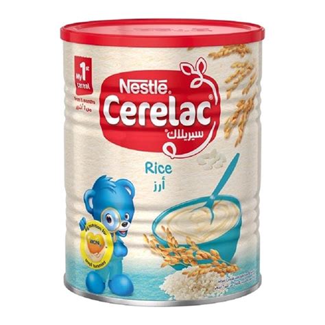 Buy Nestle Cerelac Infant Cereal Baby Food Rice - 400gm Online @ AED22 ...