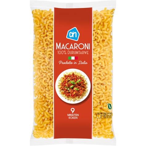 Albert Heijn Macaroni Zak 500 Gram Dutchfoodexpress