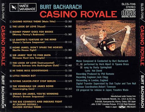 Casino Royale : - original soundtrack buy it online at the soundtrack ...