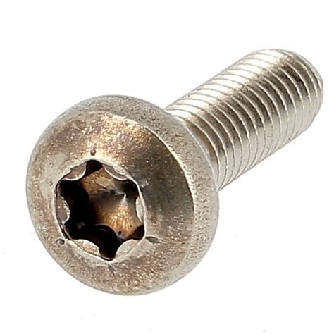 Vis à Tête Cylindrique Bombée Large Torx Inox A4 DIN 7985 Bricovis