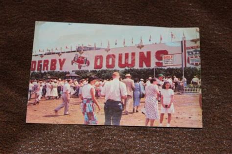 Akron Oh Showing Main Entrance To Derby Downs All American Soap Box