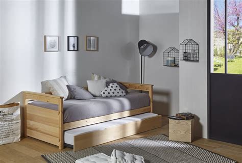 Lit Gigogne NEW YORK Chambre Enfant Ado Gigognes