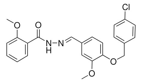 N 4 4 CHLOROBENZYL OXY 3 METHOXYBENZYLIDENE 2