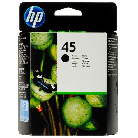 Hp 45 Inkjet Cartridge Black Jarir Bookstore Qatar