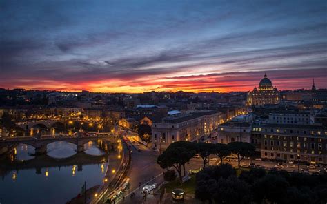 Rome Night Wallpapers - Top Free Rome Night Backgrounds - WallpaperAccess