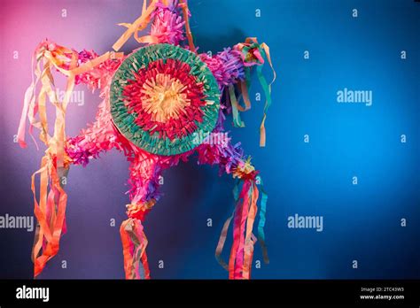 Mexican Pinata Used In Posadas Posadas At Christmas And Birthdays Stock