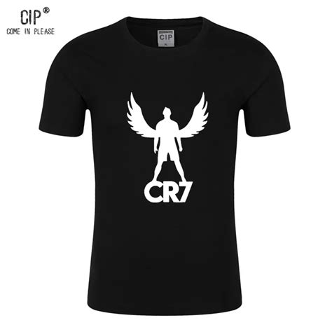 CIP 100% Cotton Boys T shirts Cristiano Ronaldo CR7 Girls Tops Sports ...