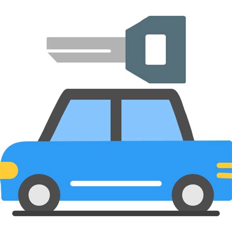 Rental Car Free Business And Finance Icons